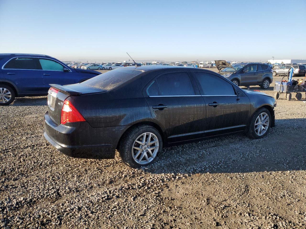 2011 Ford Fusion VIN 3FAHP0JA0BR292411 Copart auction photo, all over damage thumbnail 3