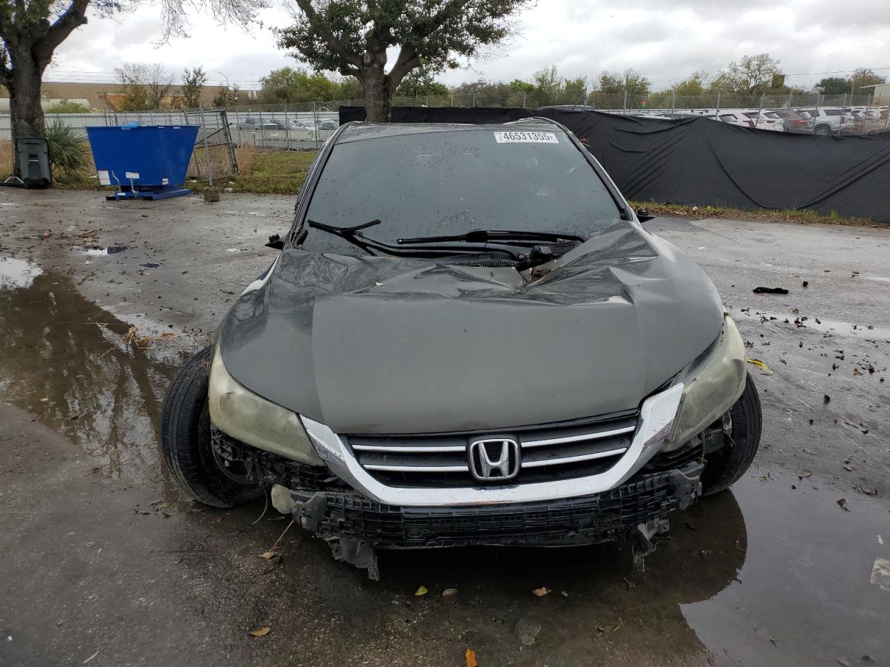 2014 Honda Accord VIN 1HGCR2F30EA171320 Copart auction photo, all over damage thumbnail 5