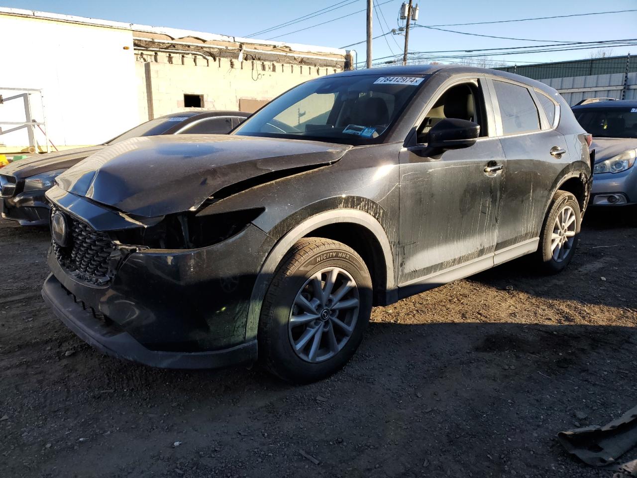2022 Mazda CX-5 VIN JM3KFBBM3N0541089