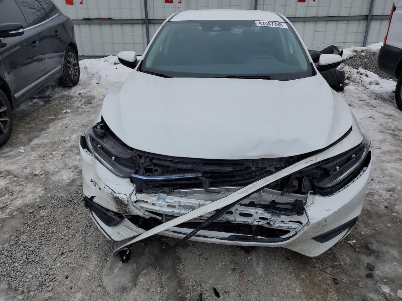2022 Honda Insight VIN 19XZE4F51NE015494 Copart auction photo, front end damage thumbnail 5