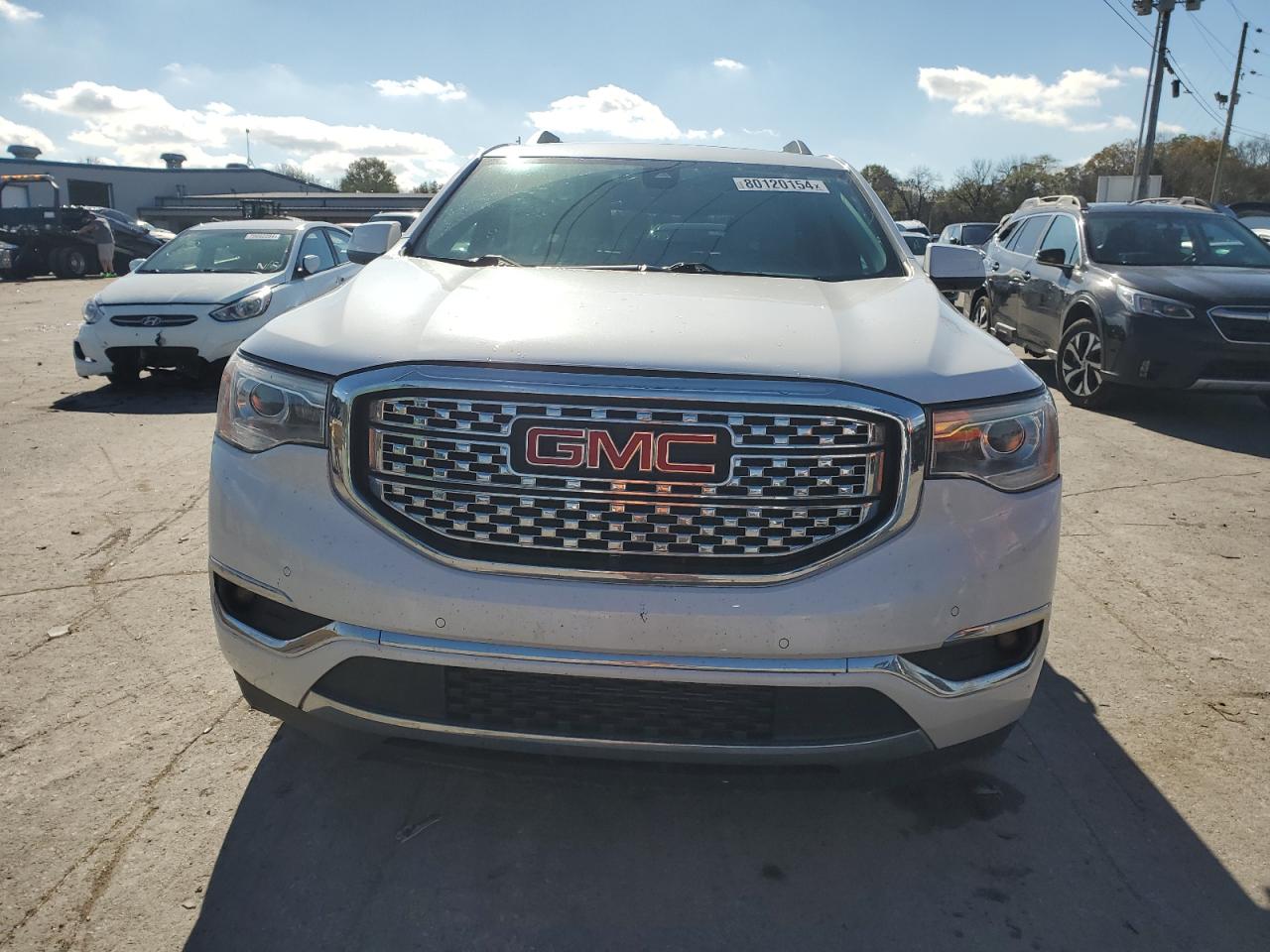 2018 GMC Acadia VIN 1GKKNPLS8JZ106780 Copart auction photo, rear end damage thumbnail 5