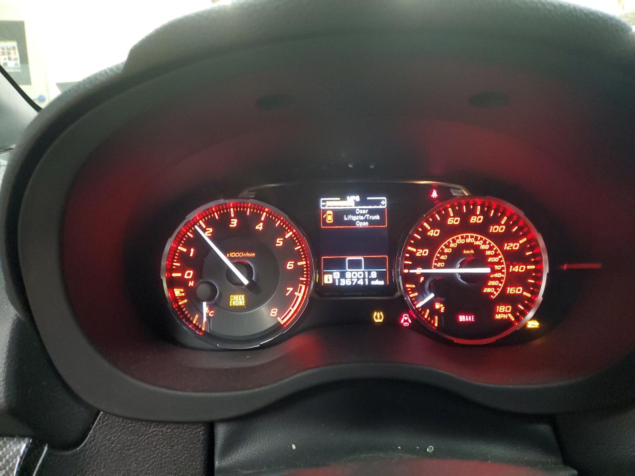 2015 Subaru WRX VIN JF1VA1D65F9804103 Copart auction photo, all over / undercarriage damage thumbnail 9