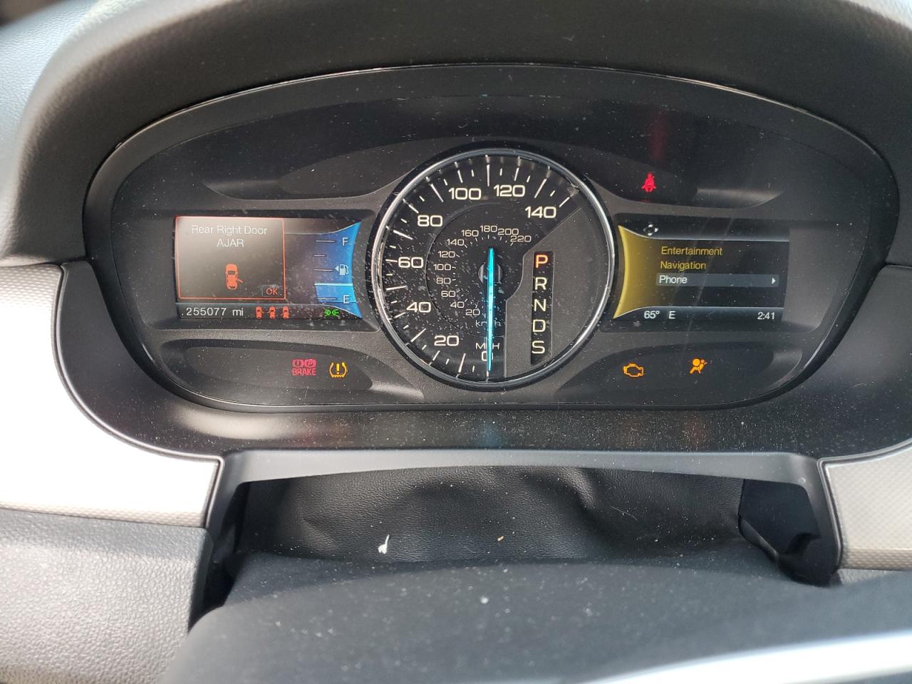 2014 Ford Edge VIN 2FMDK3JC1EBB21739 Copart auction photo, front end damage thumbnail 9