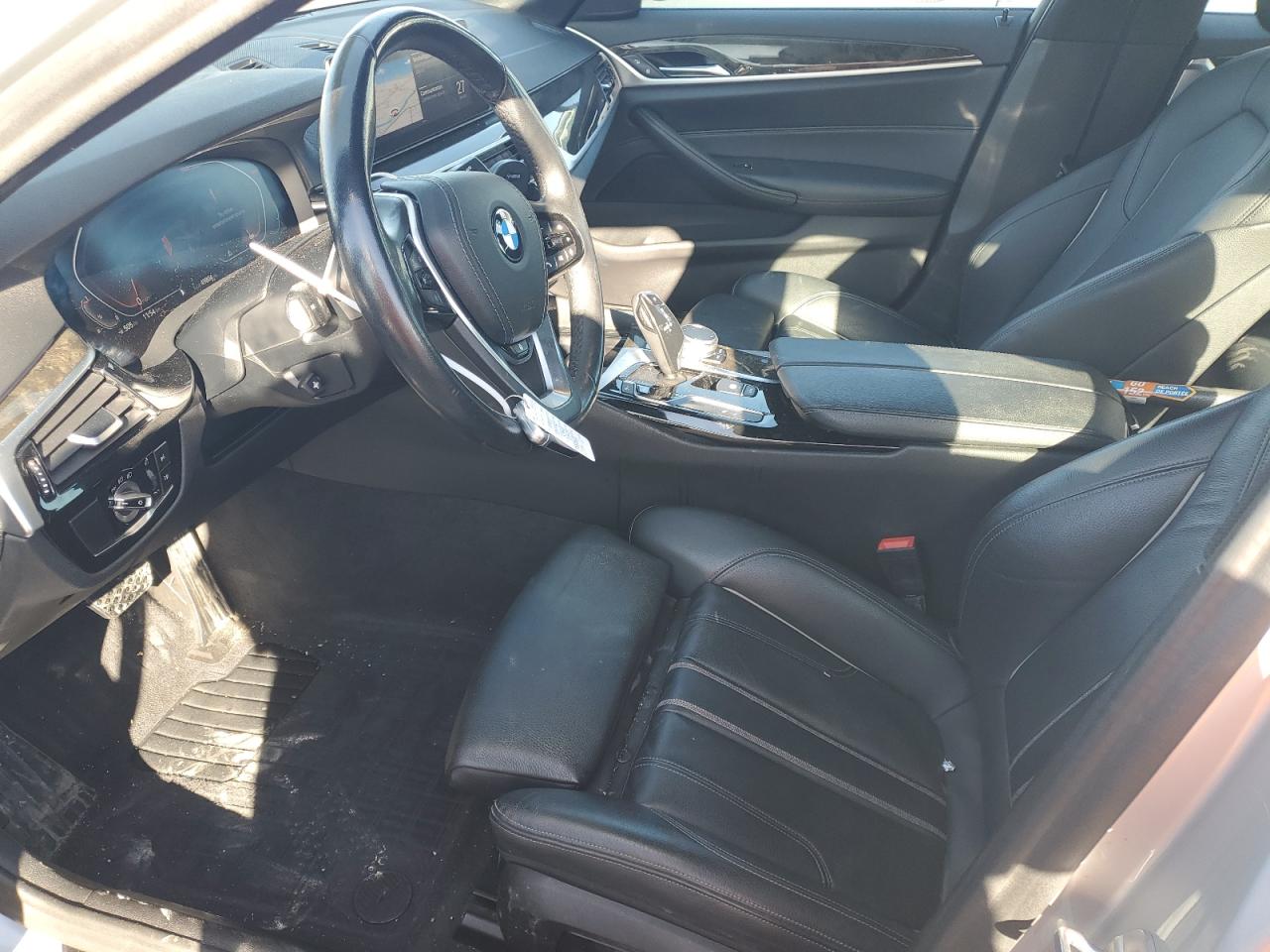 2020 BMW 5er VIN WBAJR7C03LWW79274 Copart auction photo, rear end damage thumbnail 7