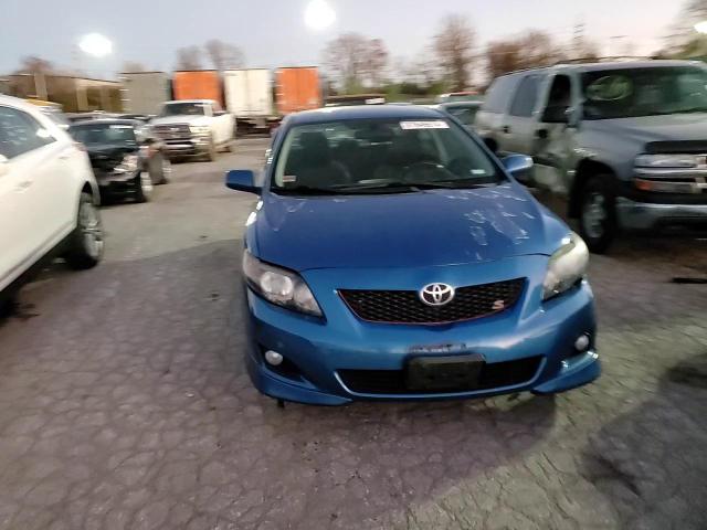 2009 Toyota Corolla VIN 2T1BU40E49C167769 Copart auction photo, rear end / front end damage thumbnail 11