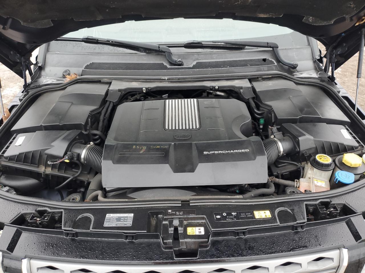 2014 Land Rover LR4 VIN SALAG2V67EA702304 Copart auction photo, front end / side damage thumbnail 12