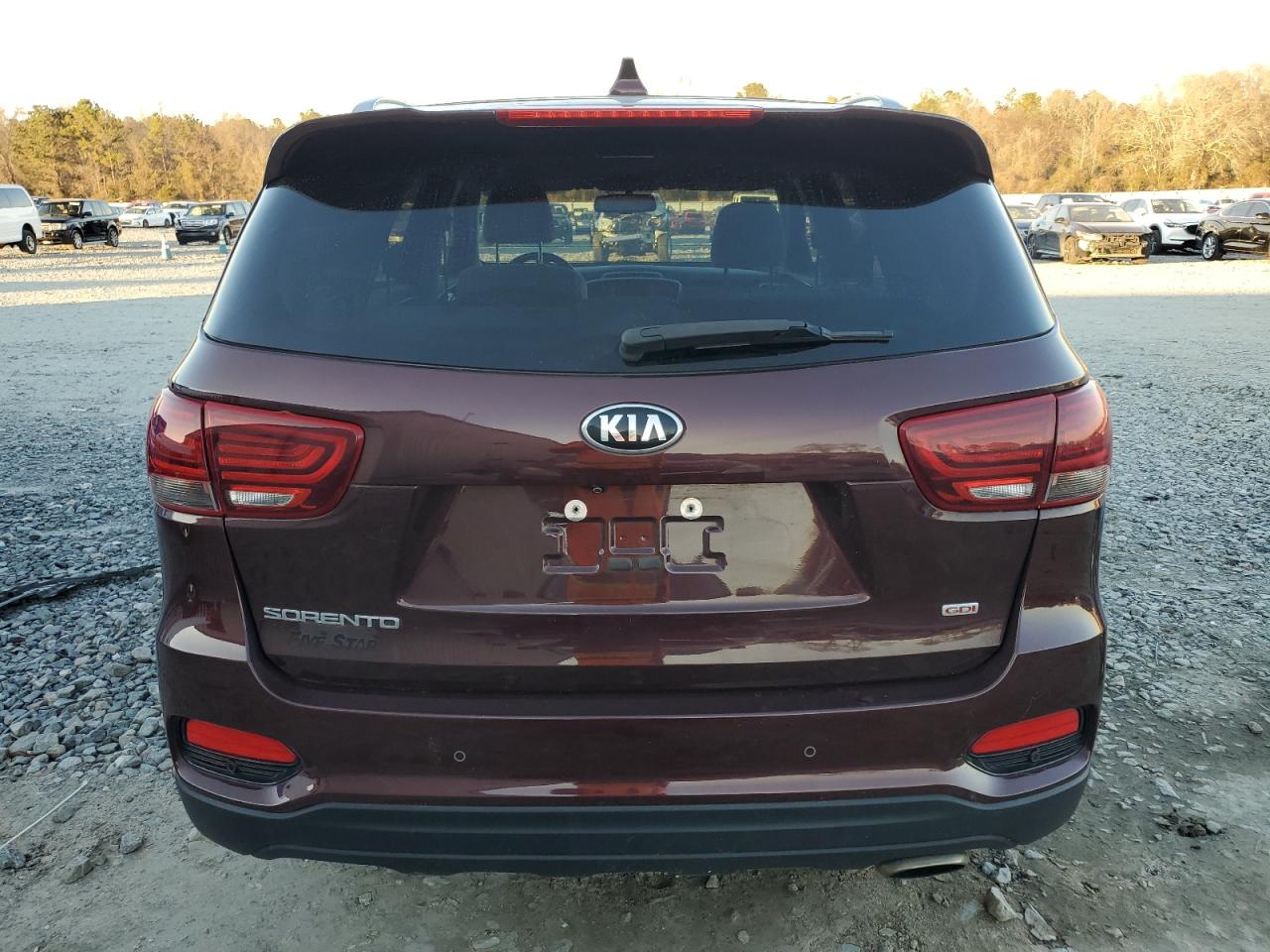 2019 KIA Sorento VIN 5XYPG4A39KG524433 Copart auction photo, front end damage thumbnail 6