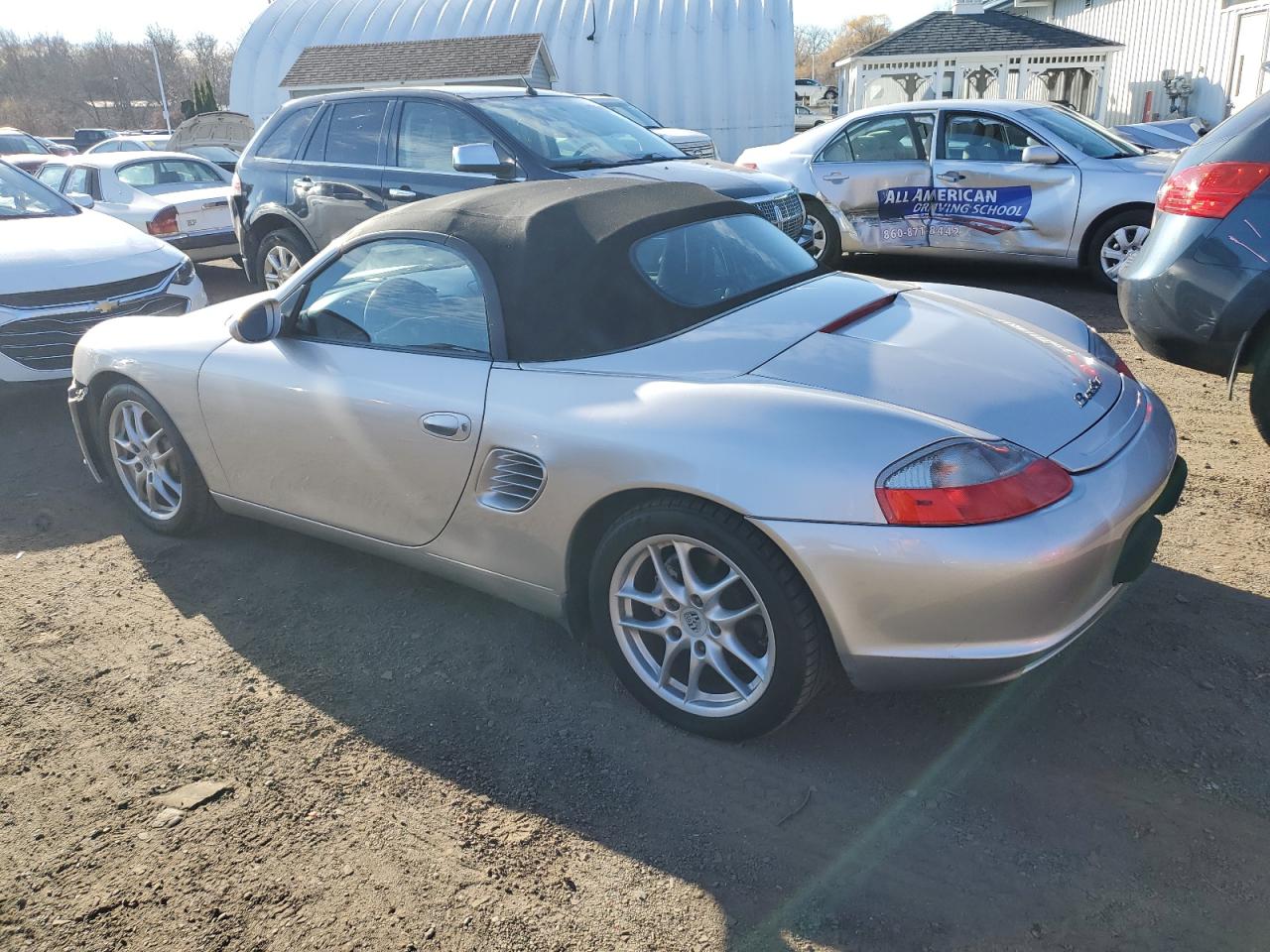 2003 Porsche Boxster VIN WP0CA29823S620095 Copart auction photo, front end / minor dent/scratches damage thumbnail 2