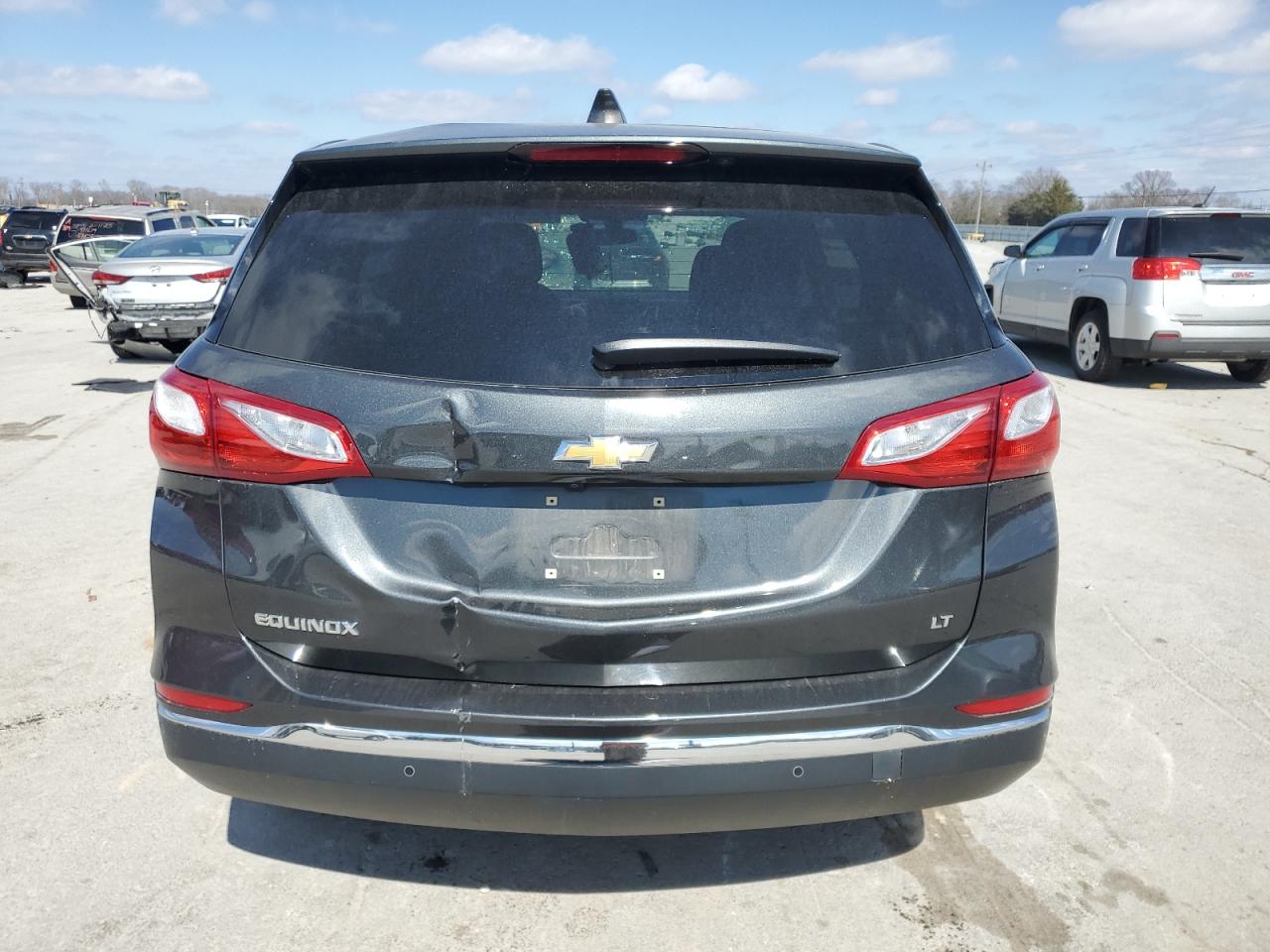 2018 Chevrolet Equinox VIN 2GNAXJEV3J6201109 Copart auction photo, water/flood / top/roof damage thumbnail 6
