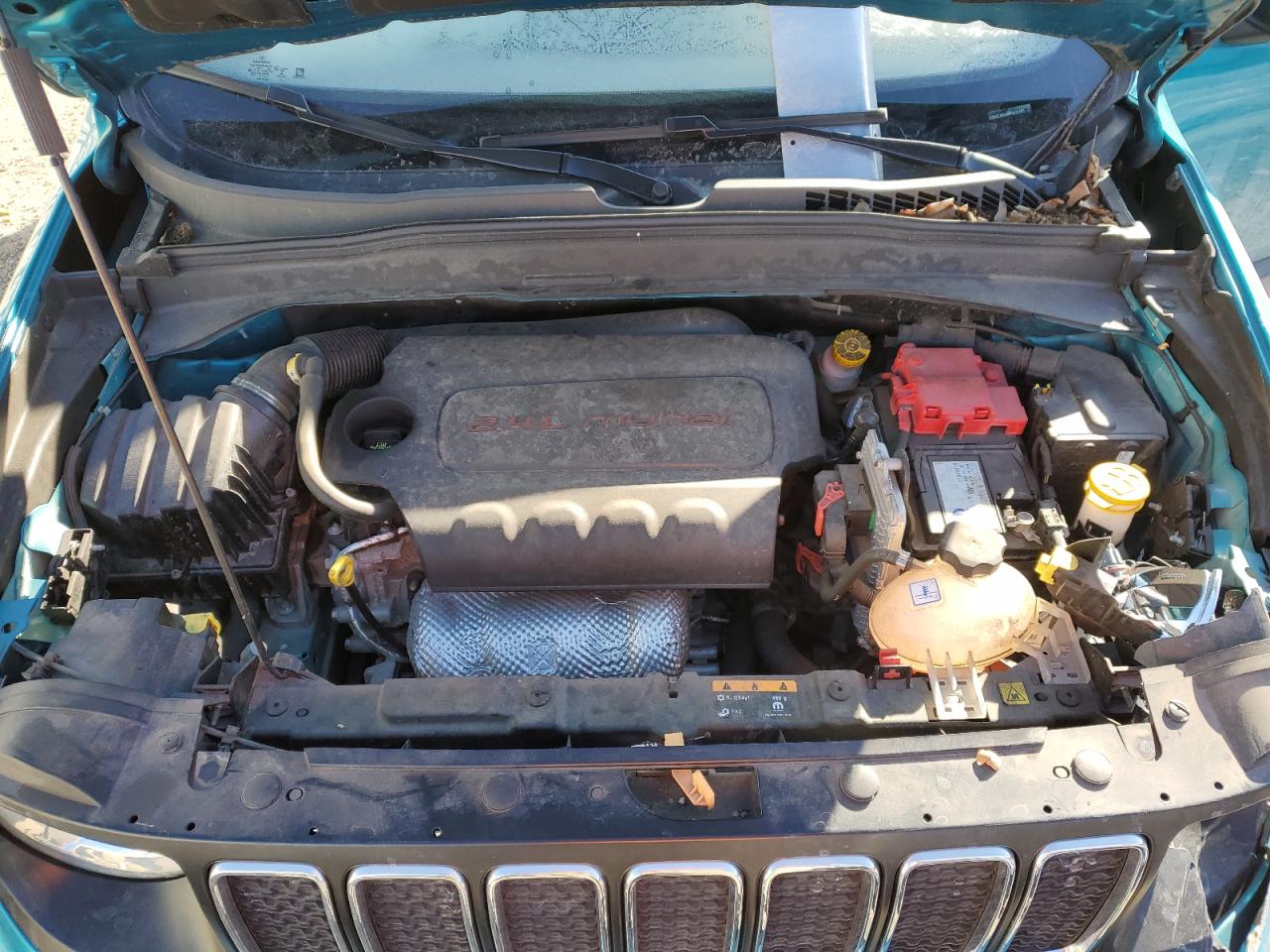 2021 Jeep Renegade VIN ZACNJCAB0MPM30385 Copart auction photo, front end damage thumbnail 13