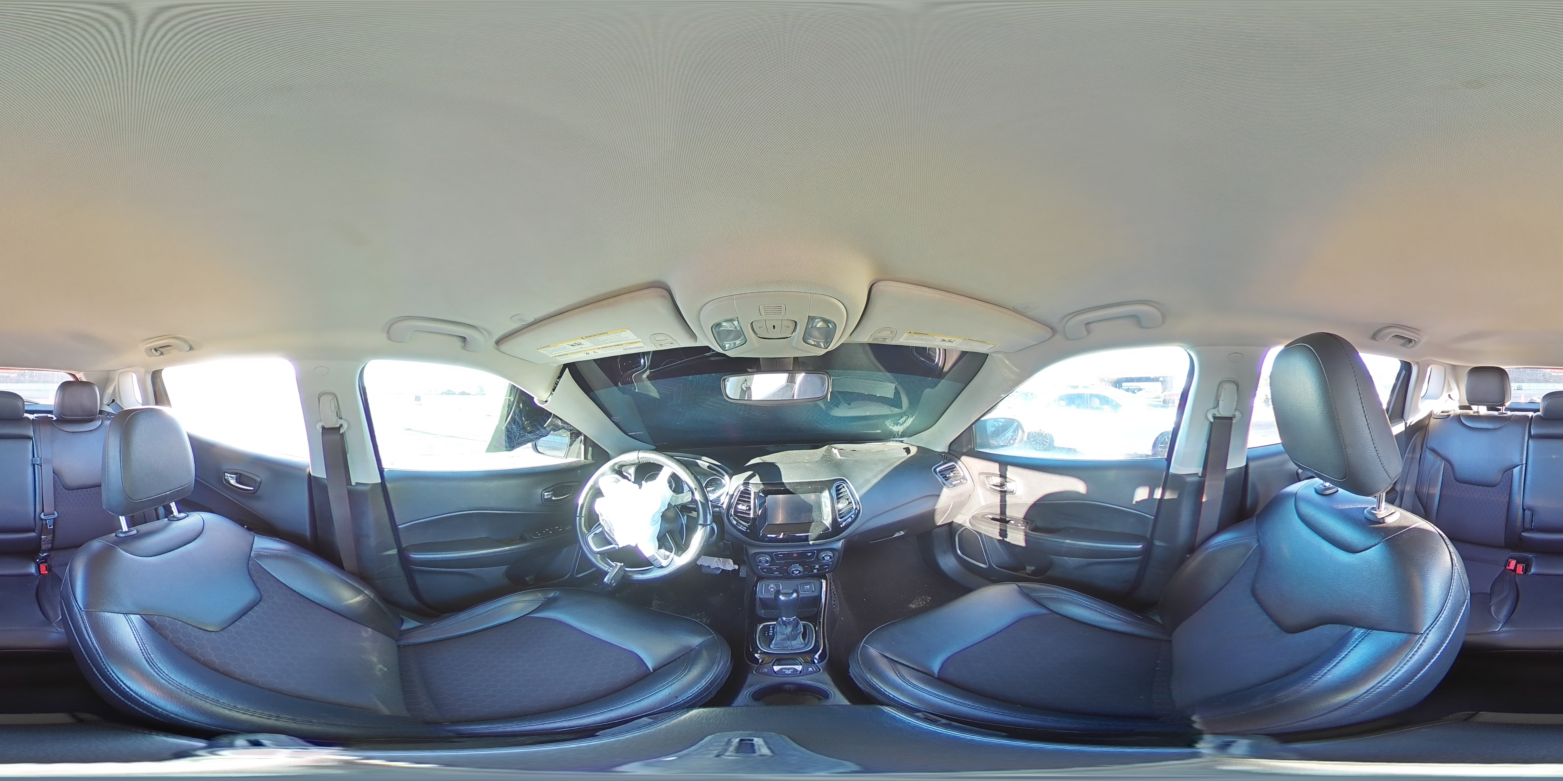 2020 Jeep Compass VIN 3C4NJCBB5LT162538 Copart auction photo, front end damage thumbnail 13