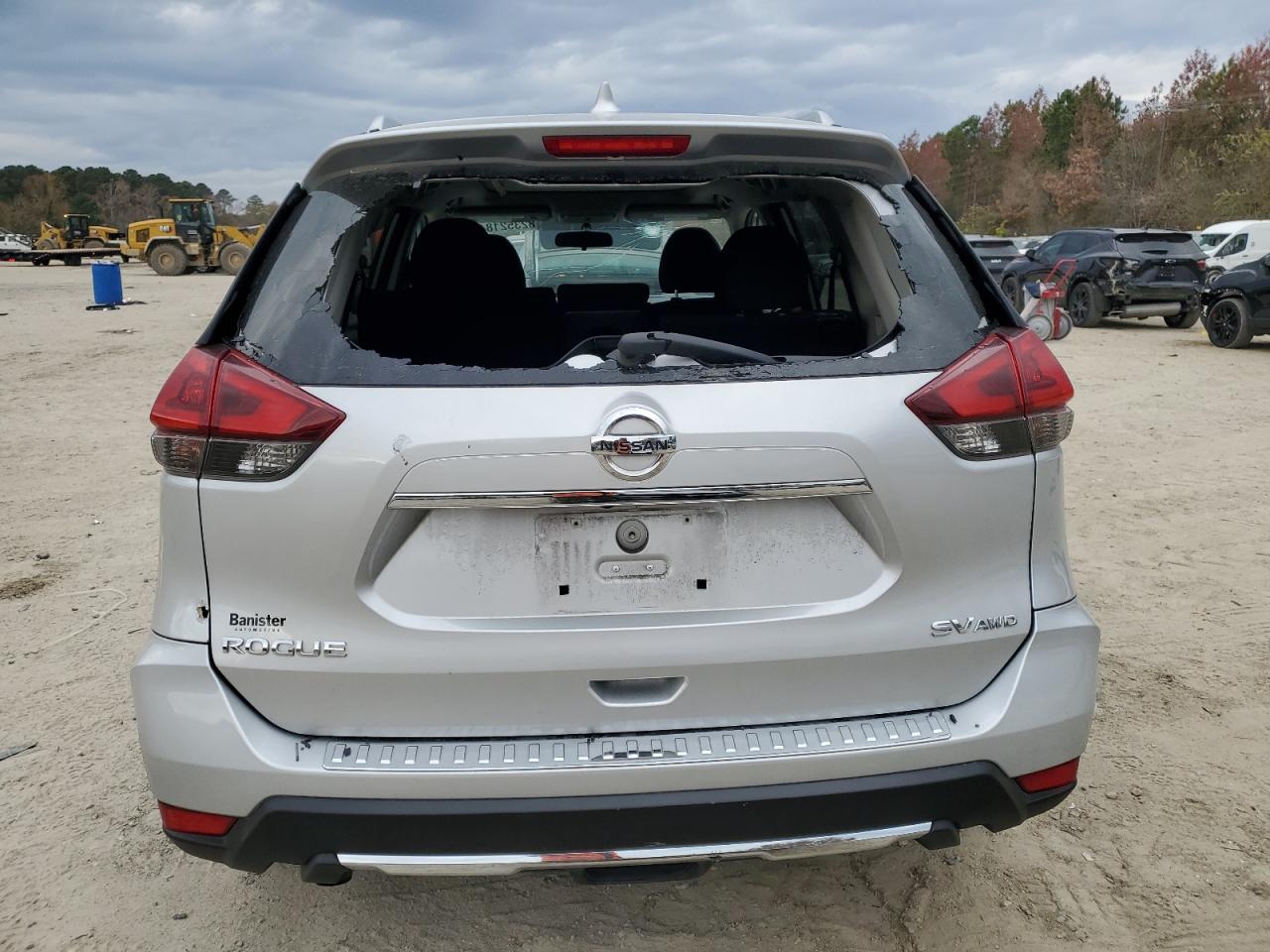 2018 Nissan Rogue VIN 5N1AT2MV4JC760974 Copart auction photo, rear end / all over damage thumbnail 6