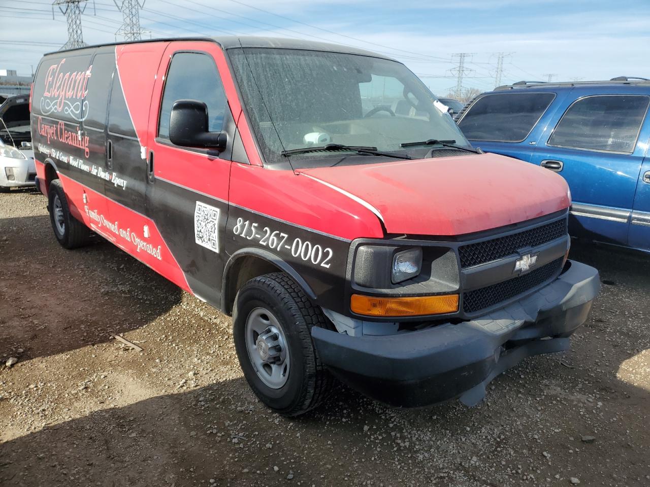 2016 Chevrolet Express VIN 1GCZGHFG7G1297052 Copart auction photo, front end / mechanical damage thumbnail 4