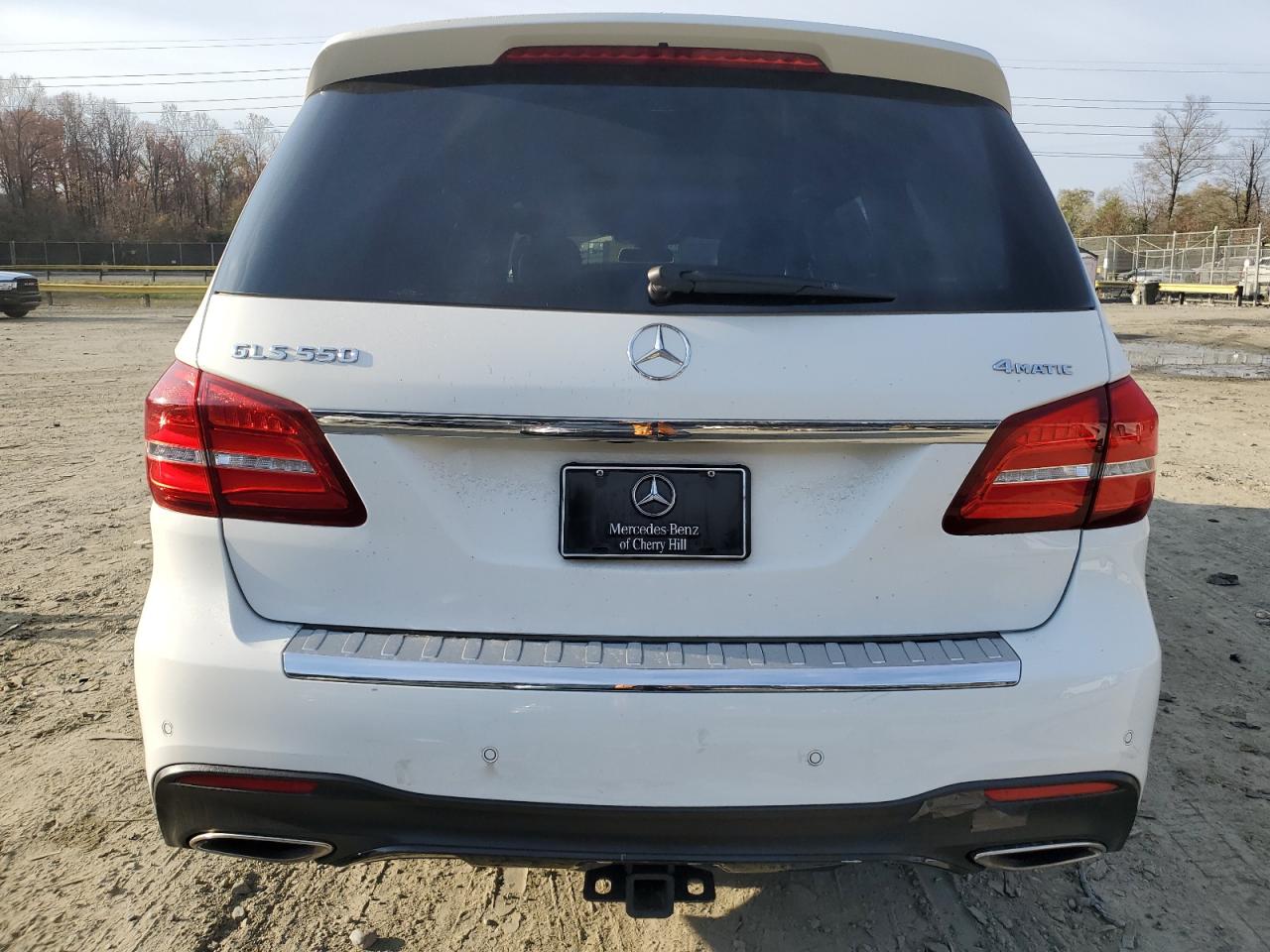 2018 Mercedes-Benz GLS-klasse VIN 4JGDF7DE0JB015355 Copart auction photo, front end damage thumbnail 6