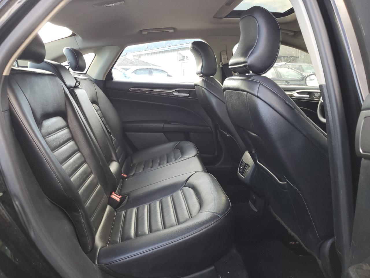 2017 Ford Fusion VIN 3FA6P0T96HR303219 Copart auction photo, front end / side damage thumbnail 10