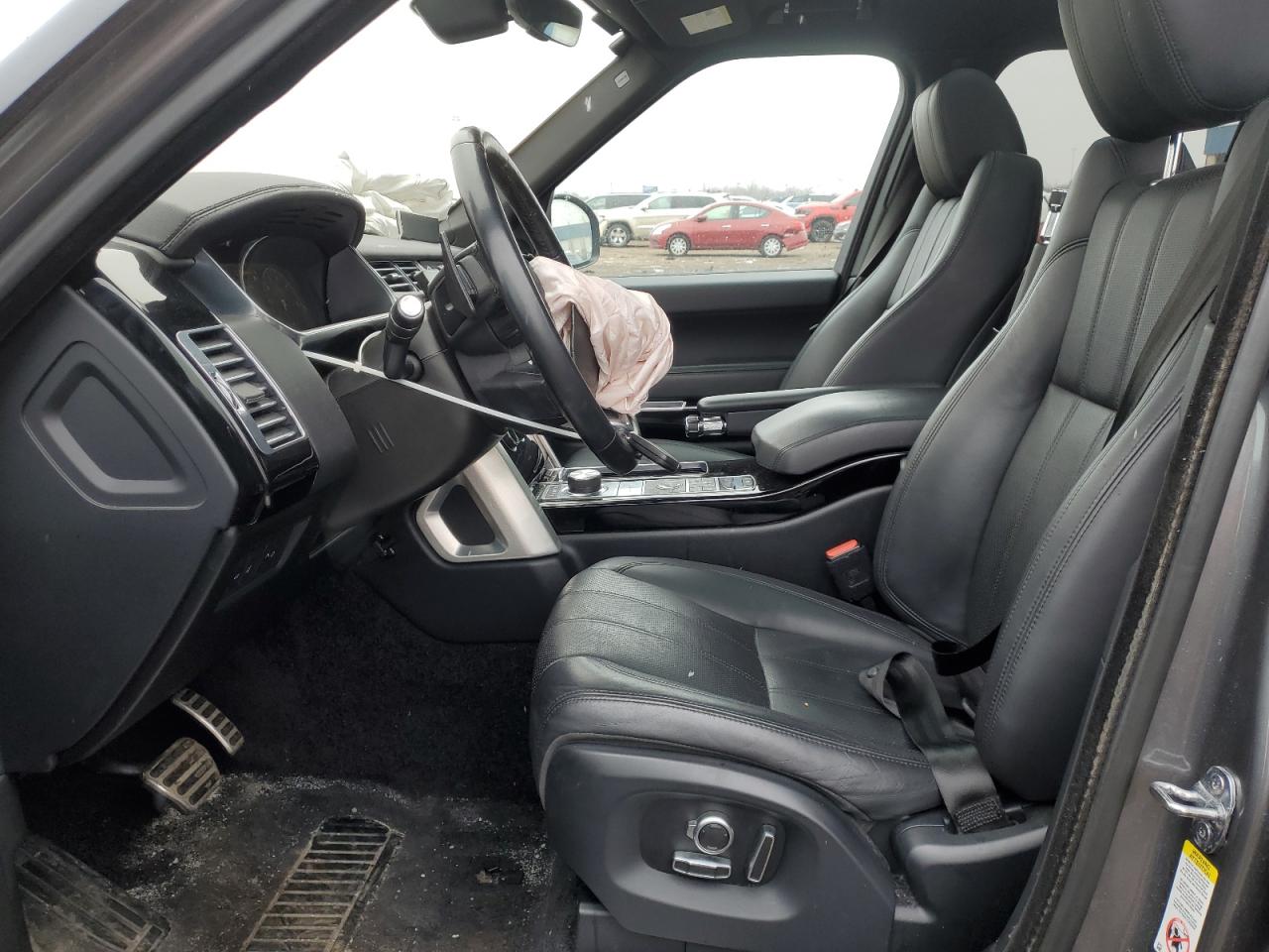 2017 Land Rover Range Rover VIN SALGS2FE9HA335215 Copart auction photo, front end damage thumbnail 7