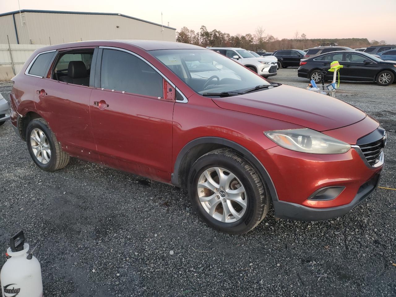 2013 Mazda CX-9 VIN JM3TB2CV8D0411346 Copart auction photo, side damage thumbnail 4
