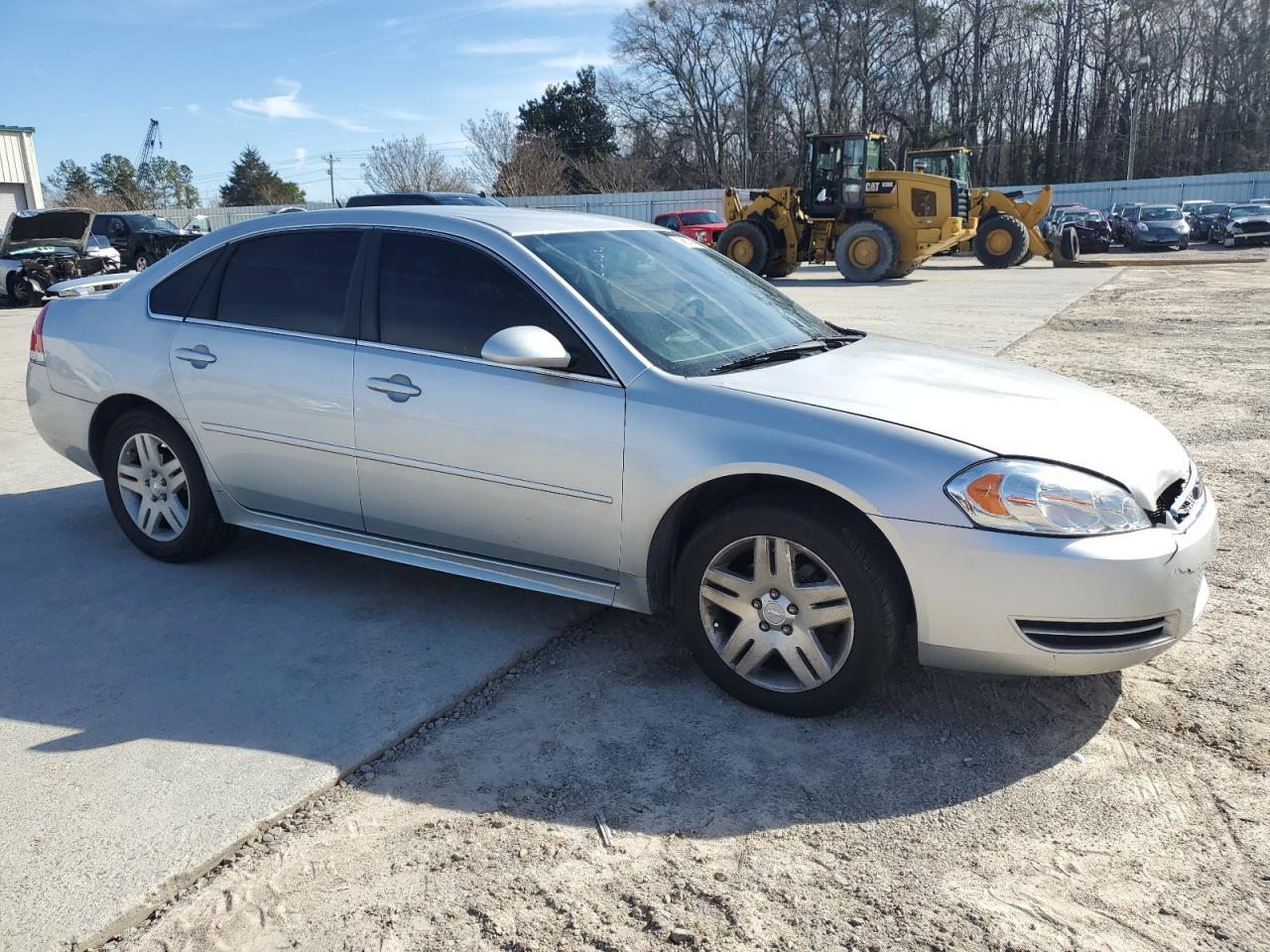 2012 Chevrolet Impala VIN 2G1WB5E33C1244828 Copart auction photo, front end damage thumbnail 4
