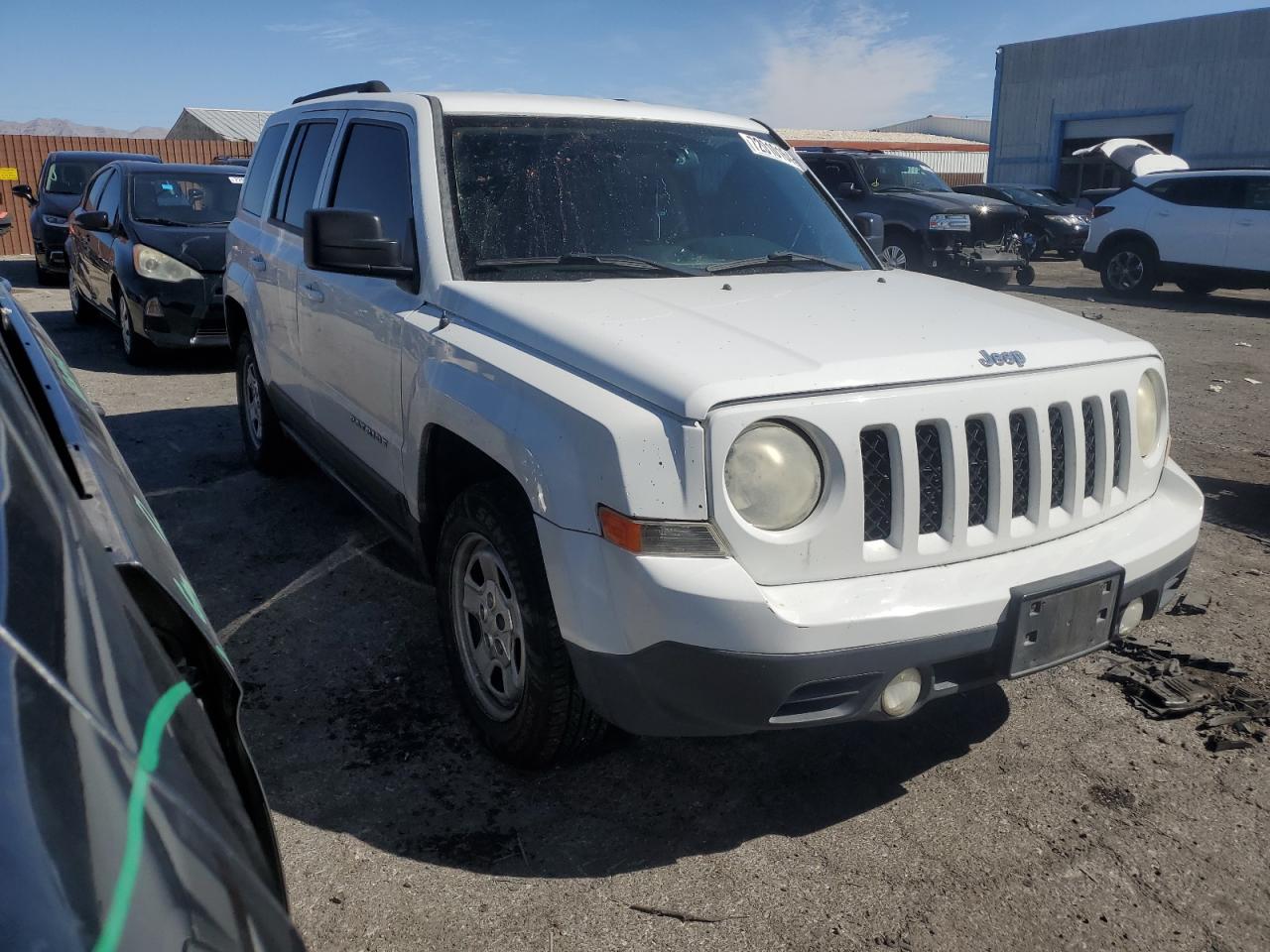2012 Jeep Liberty (Patriot) VIN 1C4NJPBA7CD639216 Copart auction photo, rear end damage thumbnail 4