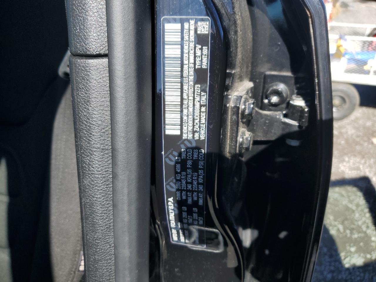 2021 Jeep Renegade VIN ZACNJDBB9MPM77273 Copart auction photo, rear end / front end damage thumbnail 14