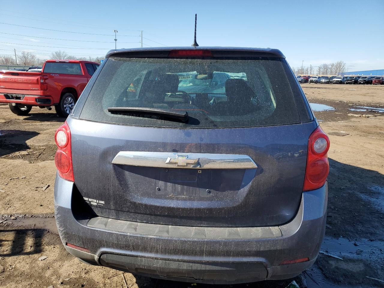 2013 Chevrolet Equinox VIN 2GNALBEK0D6305648 Copart auction photo, front end damage thumbnail 6