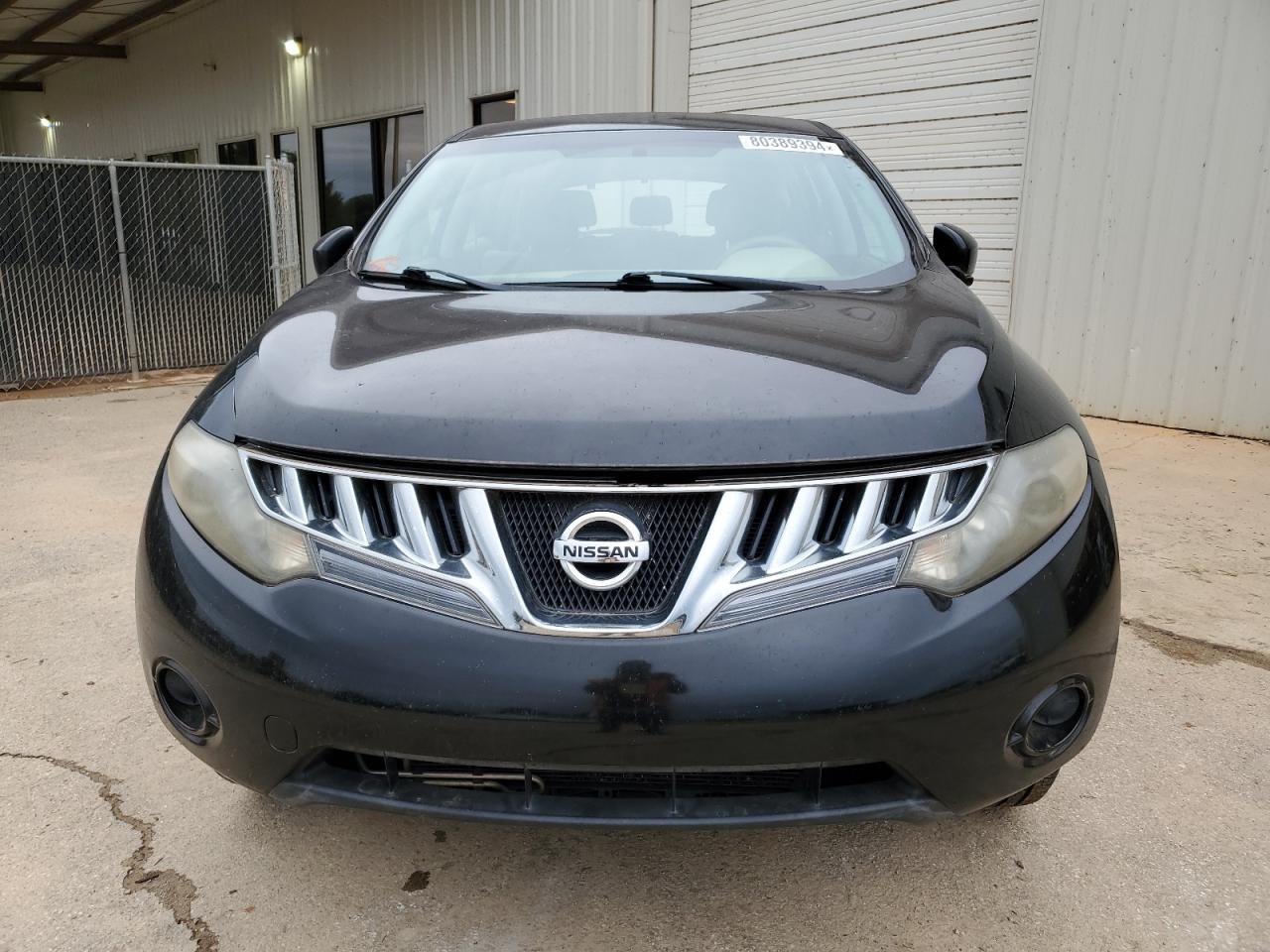 2009 Nissan Murano VIN JN8AZ18UX9W104761 Copart auction photo, mechanical damage thumbnail 5