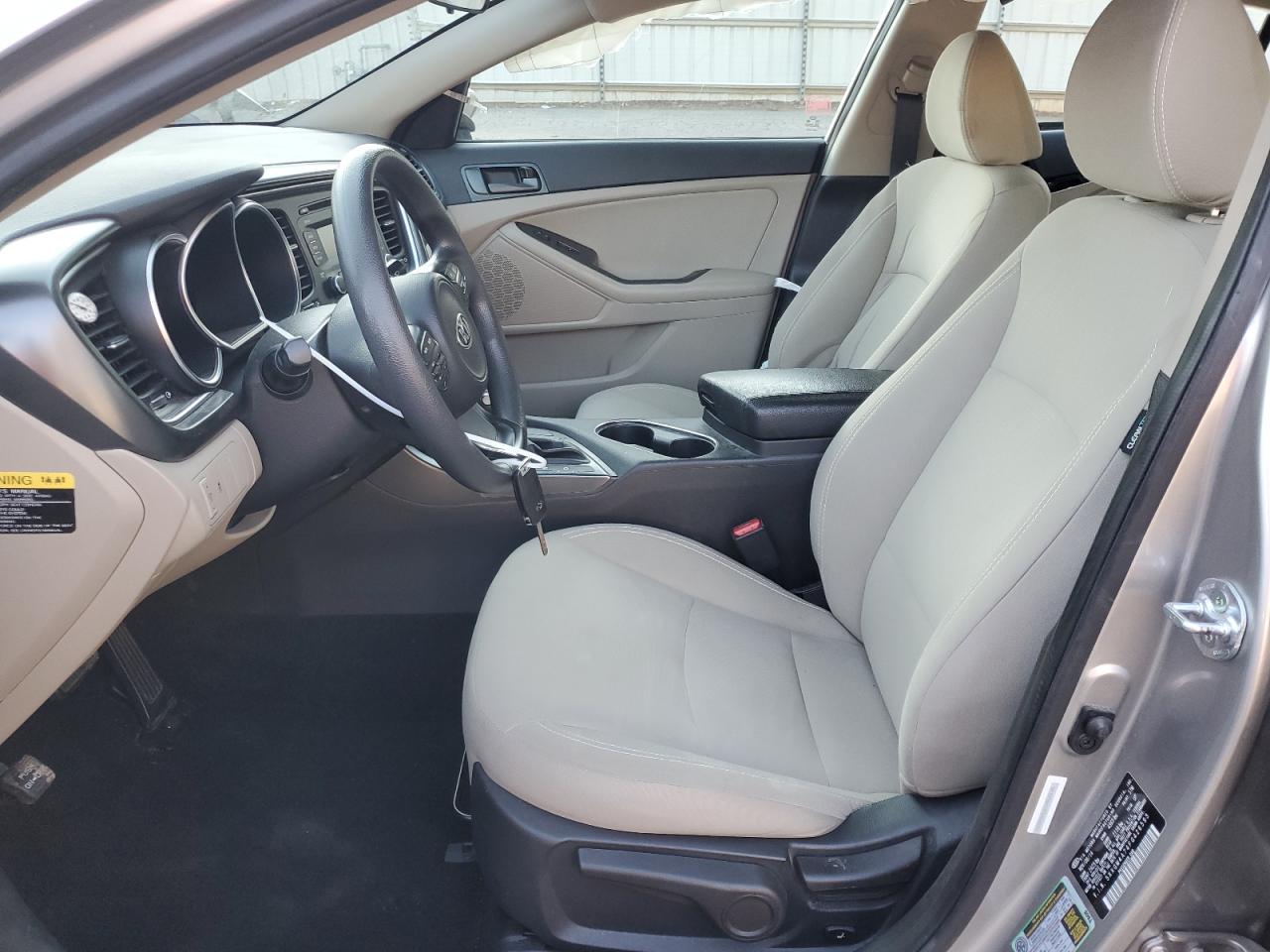 2015 KIA Optima VIN 5XXGM4A74FG426593 Copart auction photo, side / rear end damage thumbnail 7