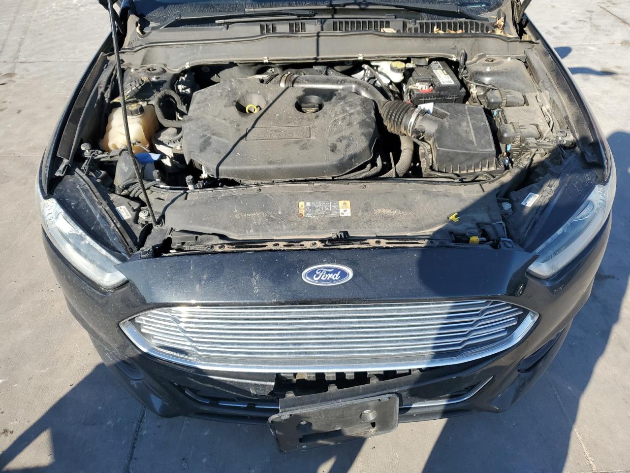 2015 Ford Fusion VIN 3FA6P0K96FR257342 Copart auction photo, side / front end damage thumbnail 11