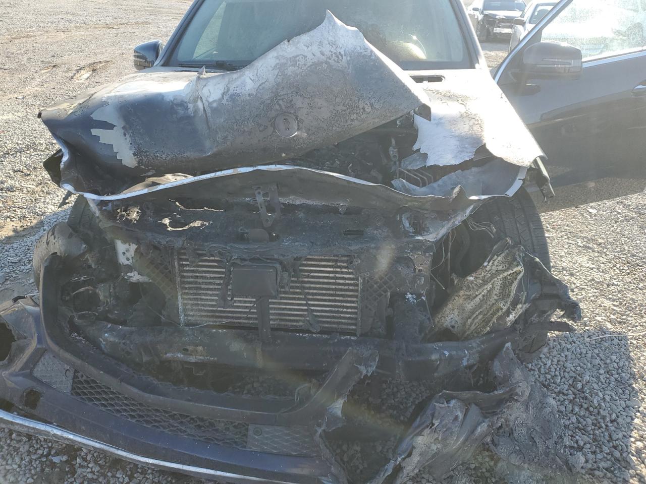 2014 Mercedes-Benz GL-klasse VIN 4JGDF2EE9EA342799 Copart auction photo, burn / front end damage thumbnail 12