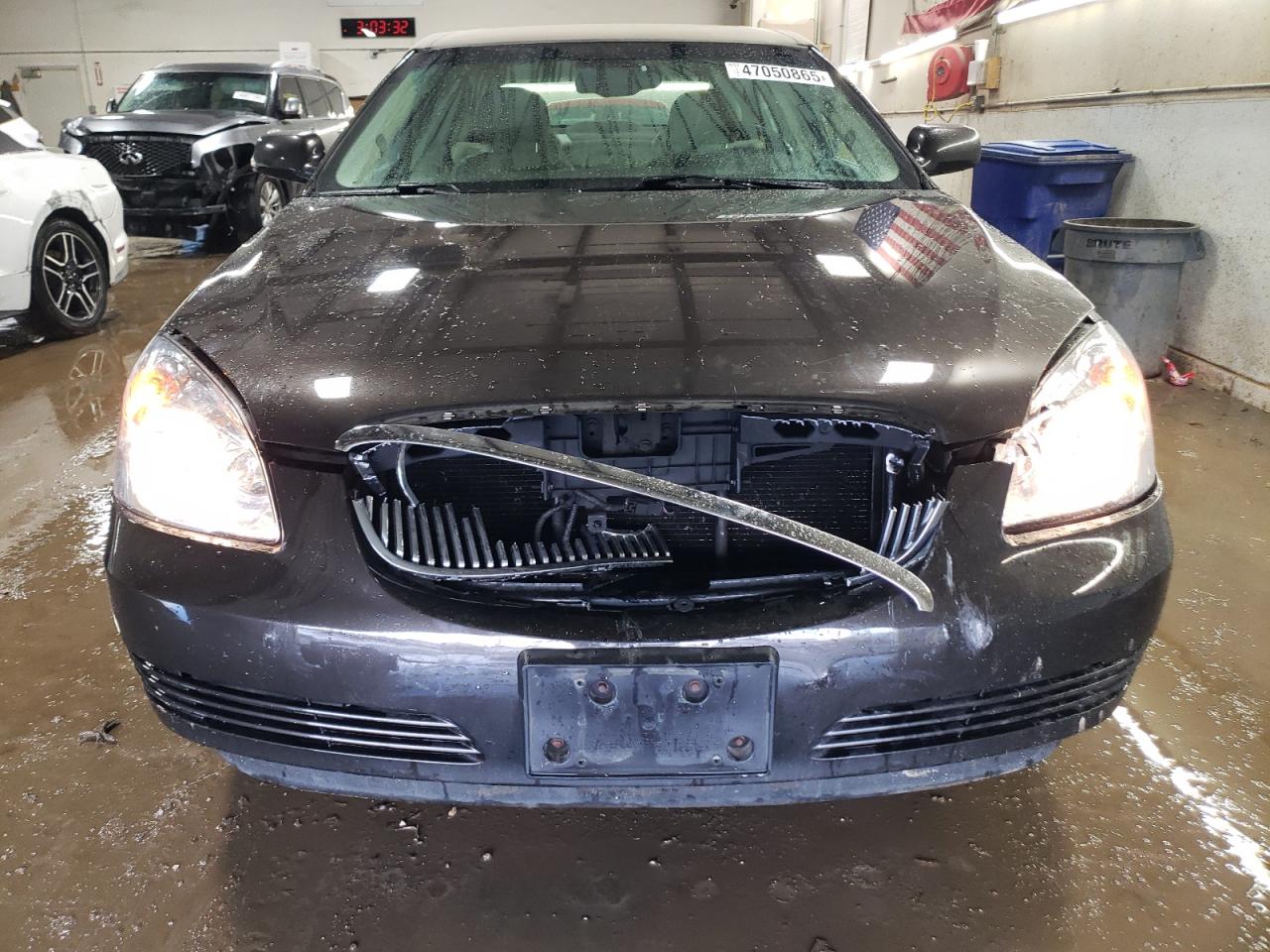 2008 Buick Lucerne VIN 1G4HD57258U152058 Copart auction photo, front end damage thumbnail 5