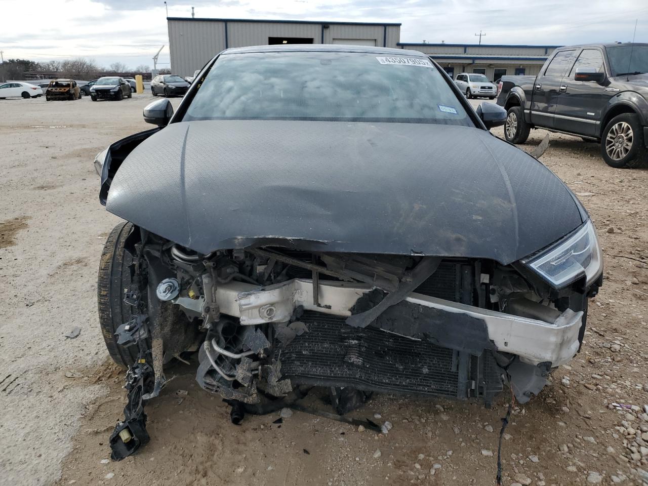 2018 Audi A3 VIN WAUAUGFF6J1054327 Copart auction photo, all over damage thumbnail 5