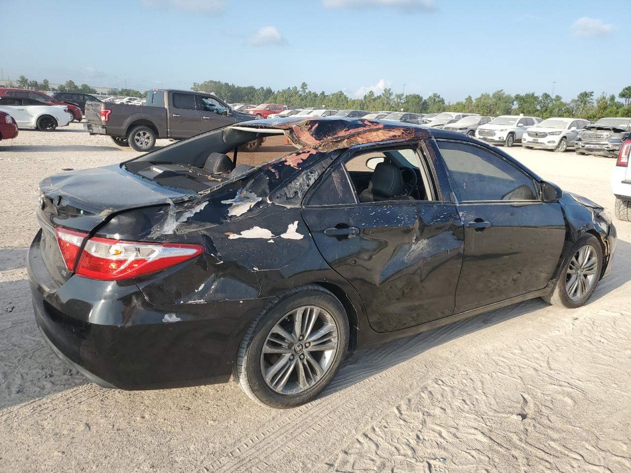 2016 Toyota Camry VIN 4T1BF1FK1GU130017 Copart auction photo, all over damage thumbnail 3