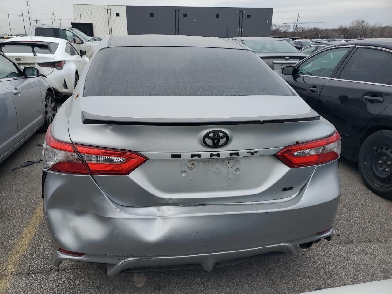 2018 Toyota Camry VIN JTNB11HK7J3017584 Copart auction photo, front end / mechanical damage thumbnail 6