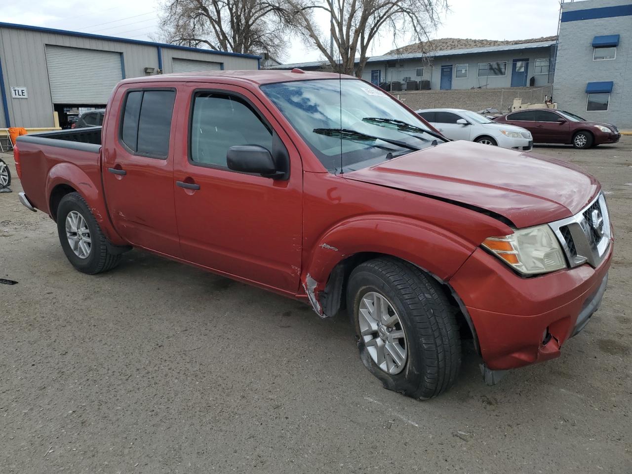 2014 Nissan Navara (Frontier) VIN 1N6AD0ERXEN734832 Copart auction photo, all over damage thumbnail 4