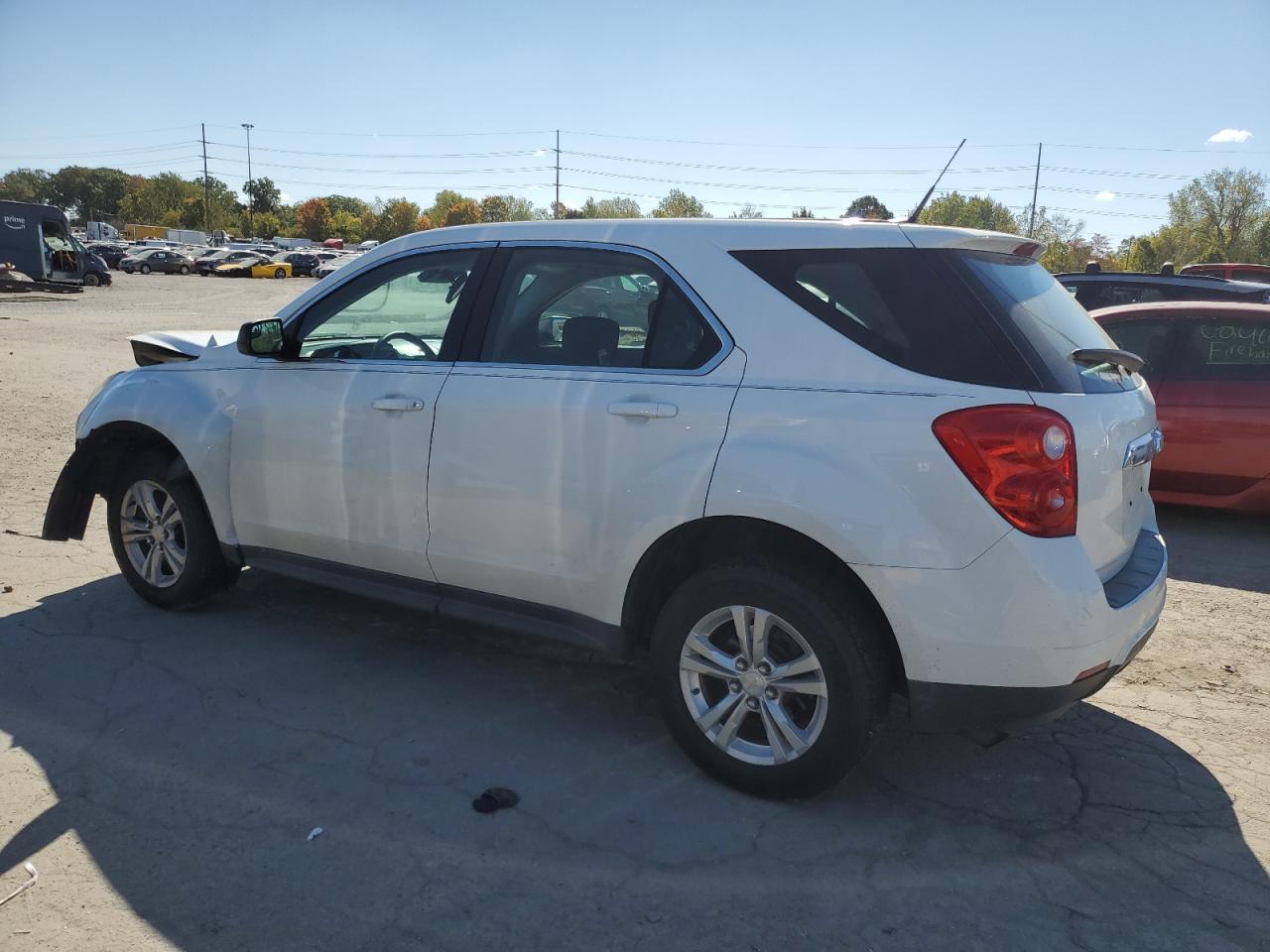 2013 Chevrolet Equinox VIN 1GNALBEK6DZ104759 Copart auction photo, front end / side damage thumbnail 2