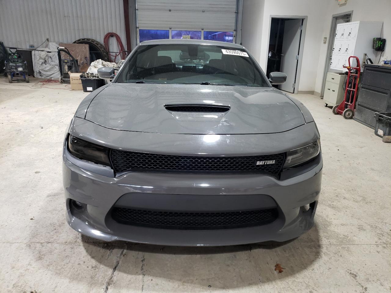 2017 Dodge Charger VIN 2C3CDXGJ5HH593455 Copart auction photo, rear end / front end damage thumbnail 5