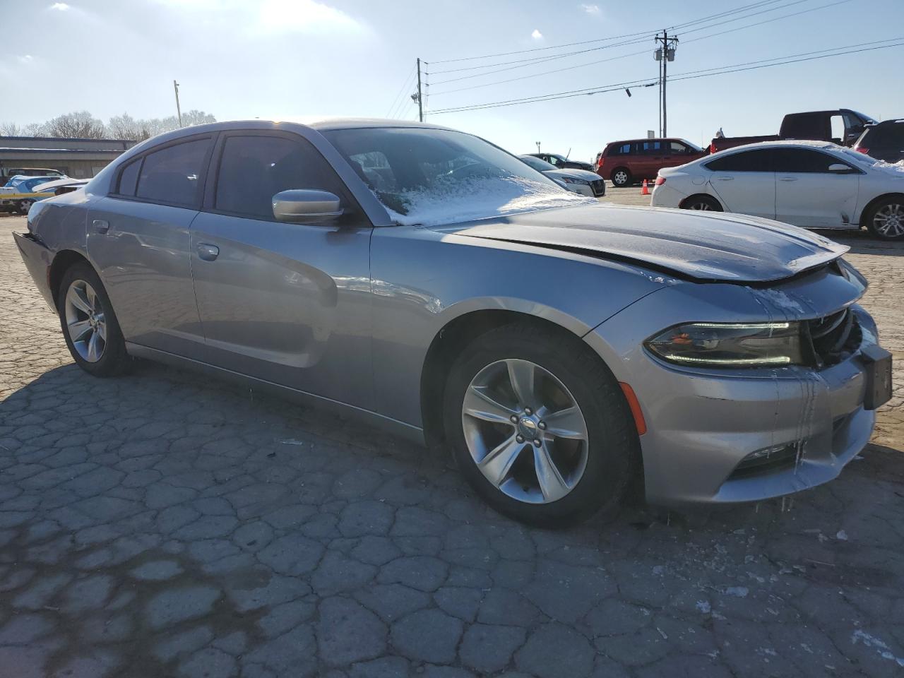2016 Dodge Charger VIN 2C3CDXHG0GH280699 Copart auction photo, rear end / front end damage thumbnail 4