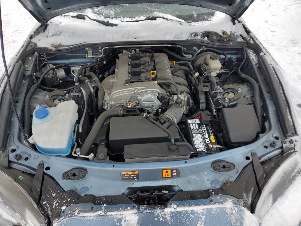 2016 Mazda MX-5 VIN JM1NDAD72G0118102 Copart auction photo, side / front end damage thumbnail 11