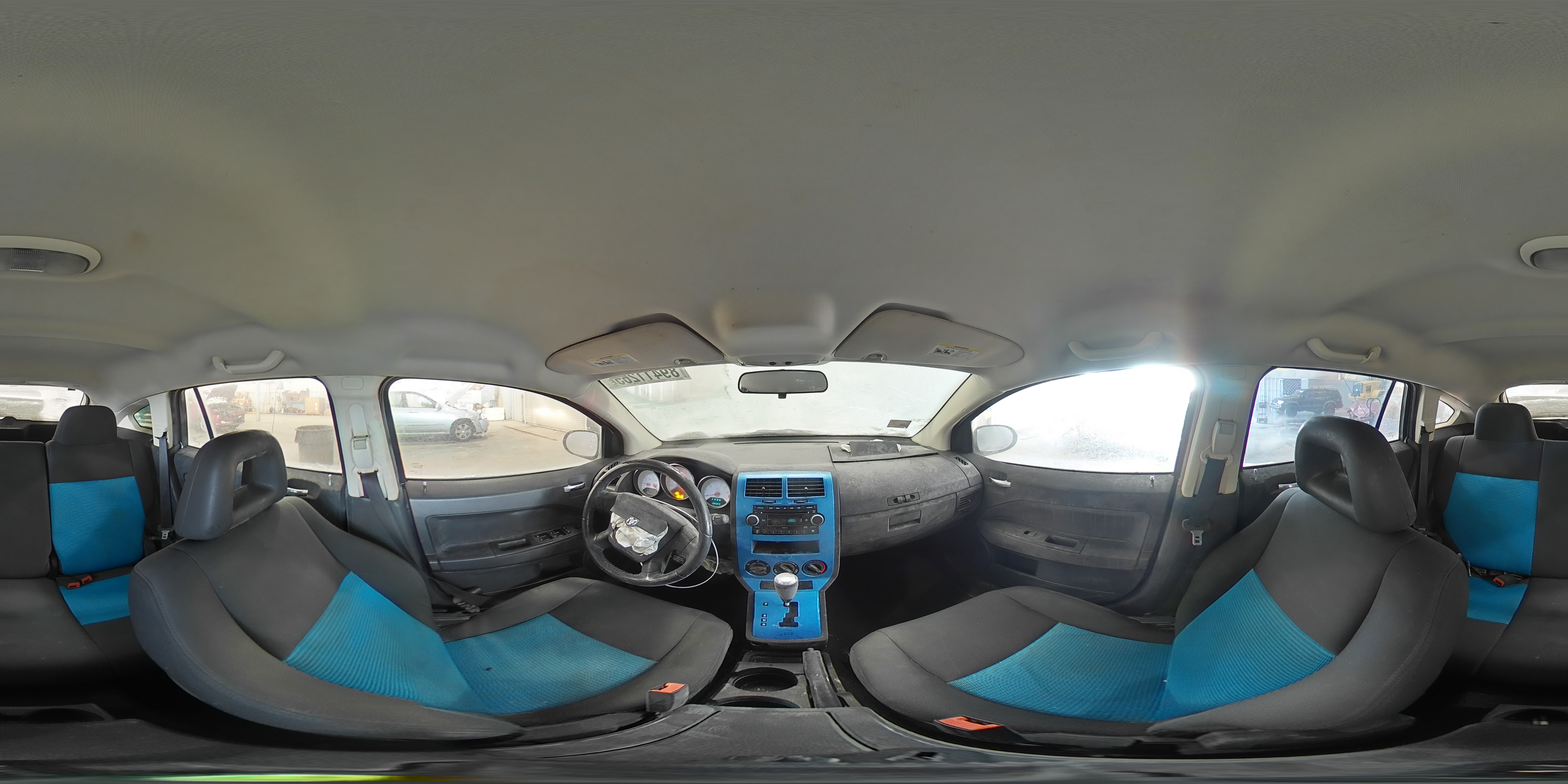 2008 Dodge Caliber VIN 1B3HB48B08D797558 Copart auction photo, front end / side damage thumbnail 12
