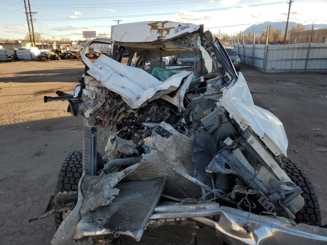 2010 GMC Sierra VIN 1GTSKVE34AZ173181 Copart auction photo, all over damage thumbnail 5