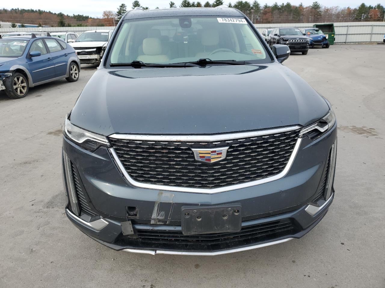 2021 Cadillac XT6 VIN 1GYKPDRS4MZ115499 Copart auction photo, front end / undercarriage damage thumbnail 5