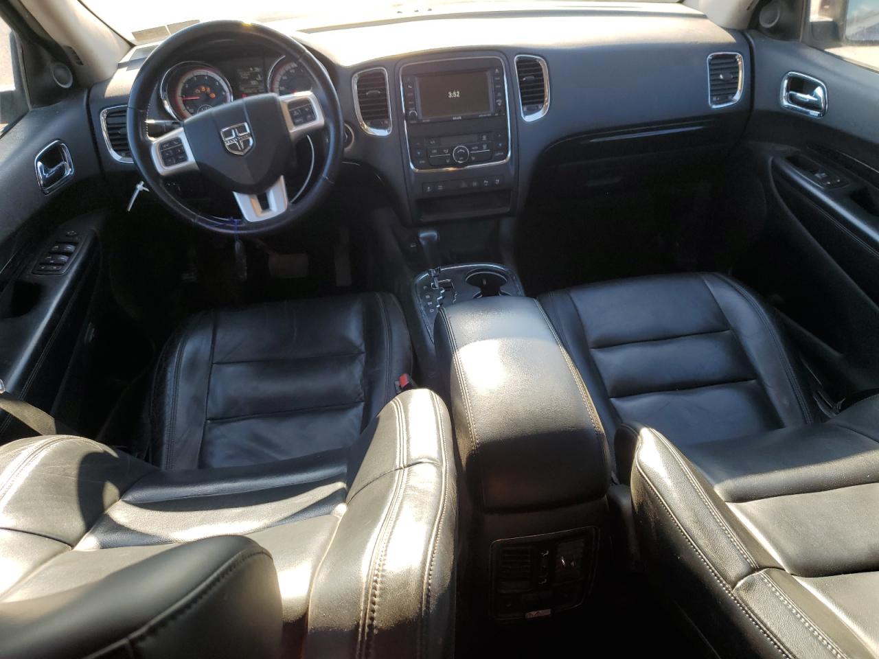 2012 Dodge Durango VIN 1C4SDJDT9CC163501 Copart auction photo, side / rear end damage thumbnail 8