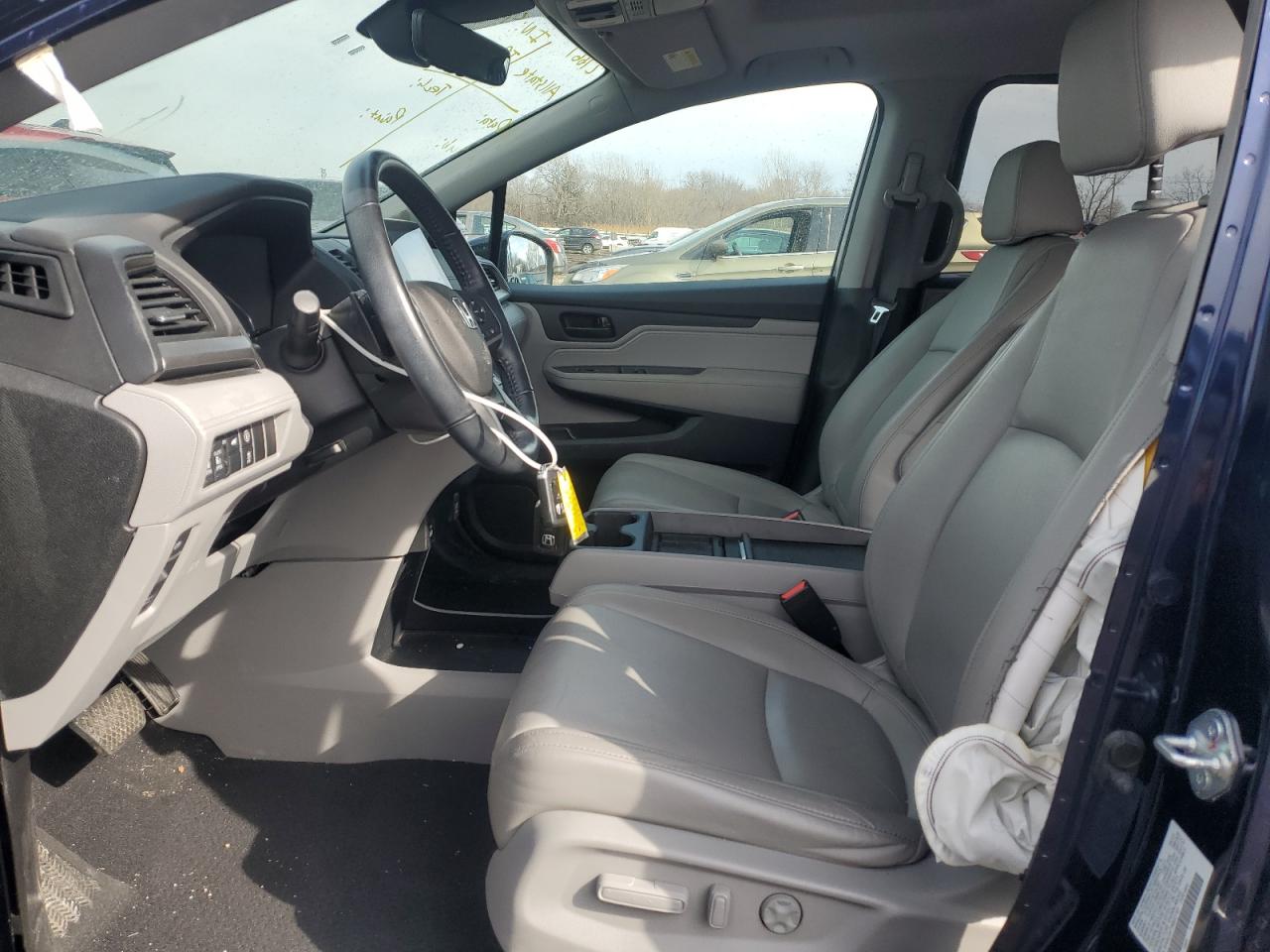 2022 Honda Odyssey VIN 5FNRL6H71NB021161 Copart auction photo, side damage thumbnail 7