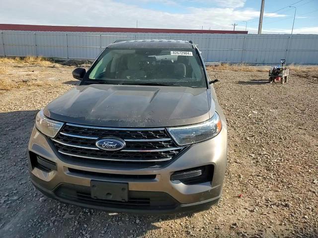 2021 Ford Explorer VIN 1FMSK8DH1MGB88800 Copart auction photo, side / rear end damage thumbnail 12