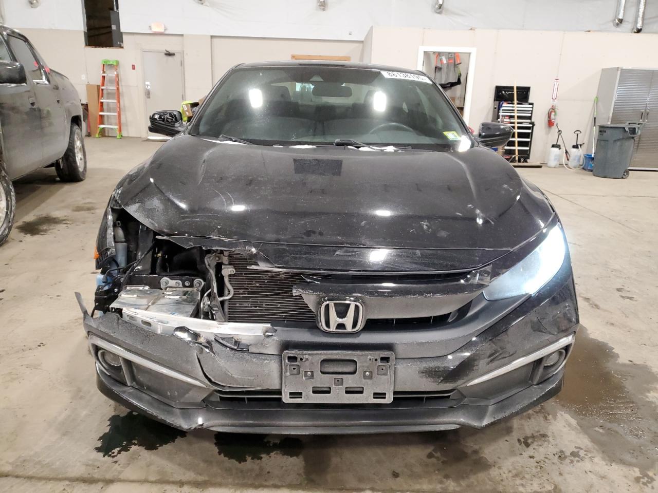 2020 Honda Civic VIN 2HGFC3B38LH351234 Copart auction photo, front end damage thumbnail 5