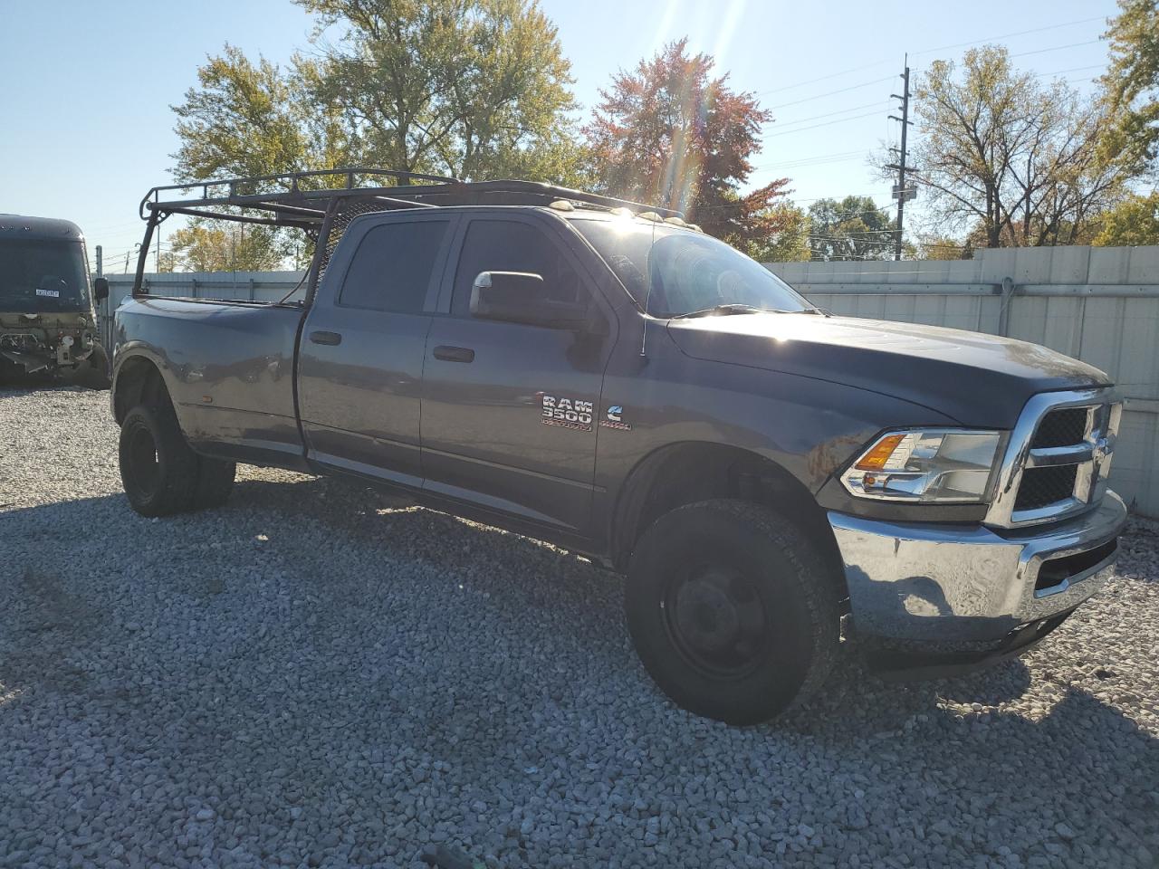 2015 RAM 3500 VIN 3C63RRGL4FG644586 Copart auction photo, all over damage thumbnail 4