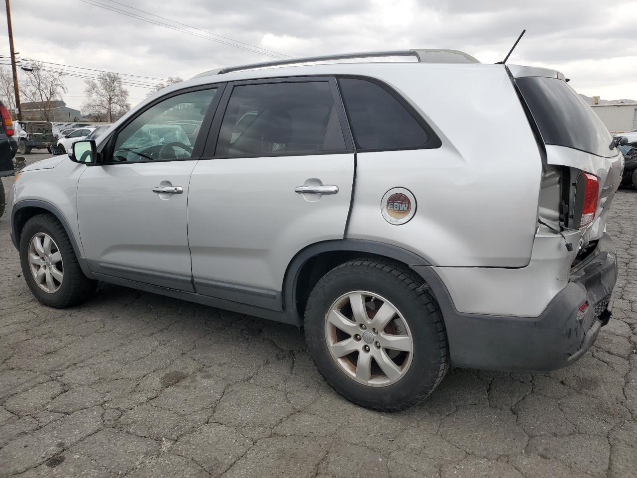 2012 KIA Sorento VIN 5XYKT4A21CG281604 Copart auction photo, rear end damage thumbnail 2