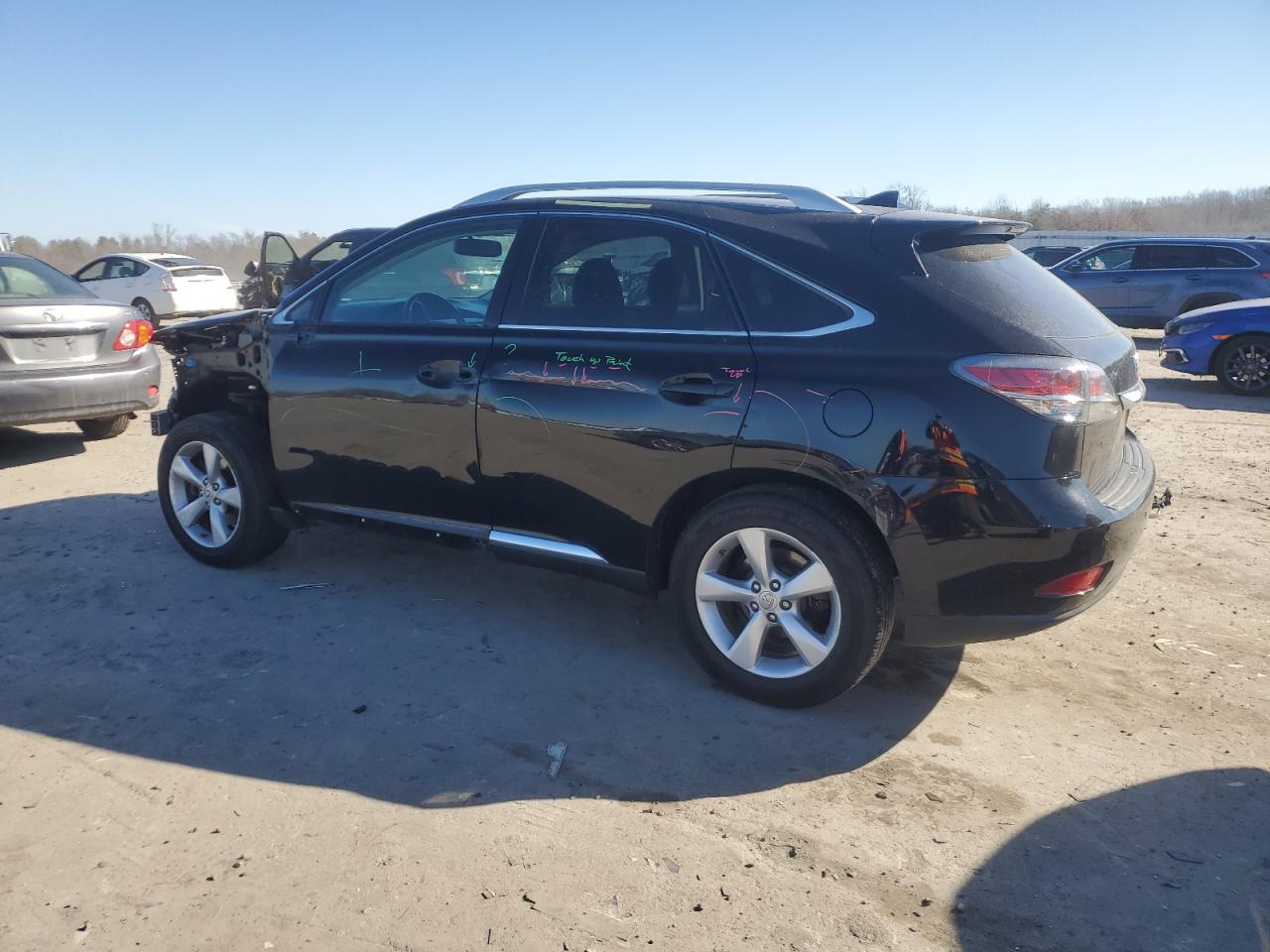2015 Lexus RX VIN 2T2BK1BA9FC317090 Copart auction photo, front end / side damage thumbnail 2