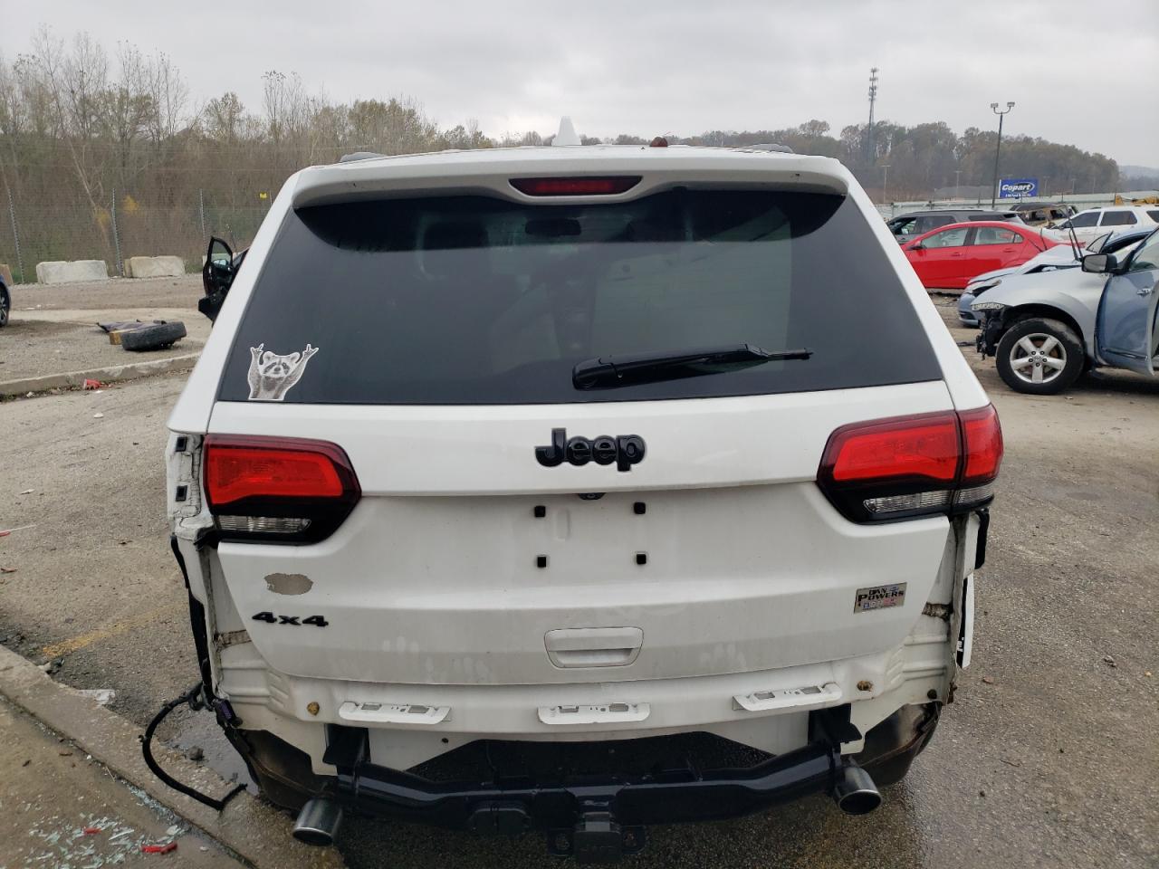 2015 Jeep Grand Cherokee VIN 1C4RJFAG2FC206284 Copart auction photo, rear end damage thumbnail 6