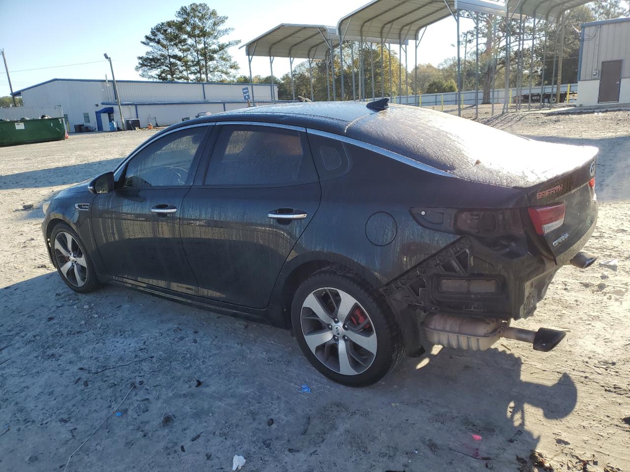 2017 KIA Optima VIN 5XXGW4L29HG133397 Copart auction photo, rear end damage thumbnail 2